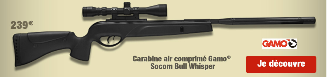  Carabine air comprimé Gamo Socom Bull Whisper