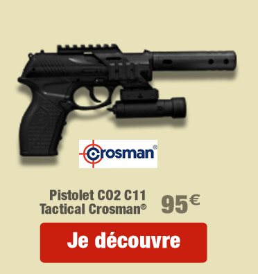 Pistolet CO2 C11 Tactical Crosman®