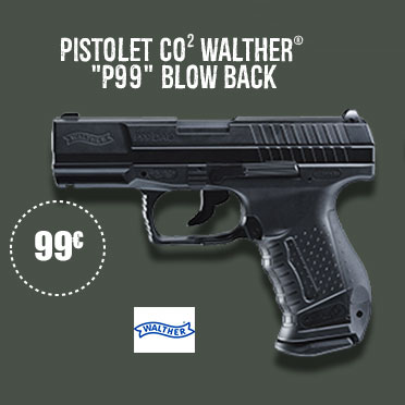 Pistolet Co² Walther® P99 Blow Back