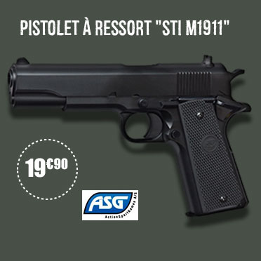  Pistolet à ressort STI M1911