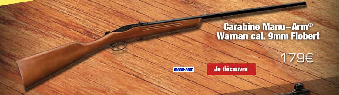 Carabine calibre 9mm Flobert Manu-Arm® 