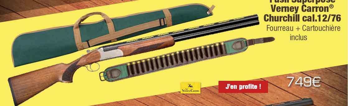 Fusil Superposé calibre 12 Magnum Verney Carron®