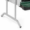 Pondoir poule pro vertical galvanisé 12 nids
