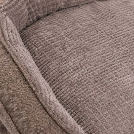 Coussin Soft Antidérapant Marron 90x63x19cm en Polyester