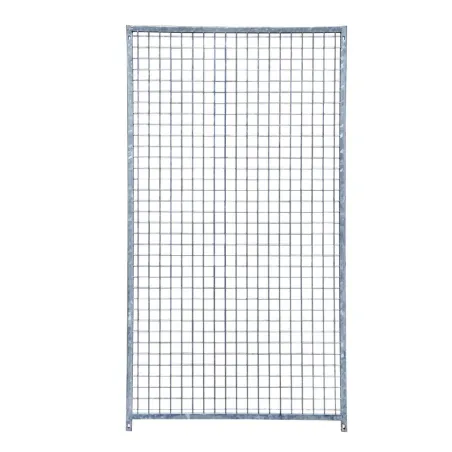 Kit chenil maille carrée avec porte et panneaux 2 m