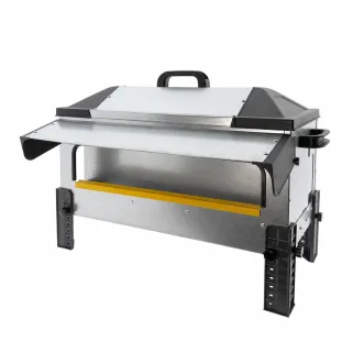 Mangeoire Robust® Grande Ouverture 18kg - Acier Galvanisé pour Volailles et Palmipèdes