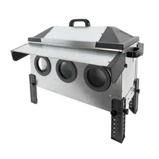 Mangeoire Robust® en Acier Galvanisé - 18kg avec Ouvertures Intelligentes