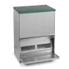 Mangeoire Trémie Anti-Nuisible Rooster 40kg - Acier Galvanisé pour Volailles