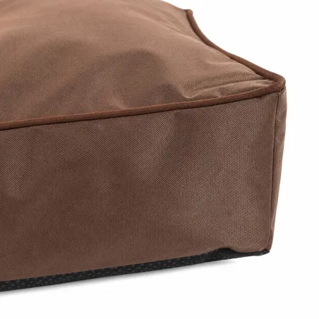 Coussin imperméable marron en polyester 600D - 90x70cm