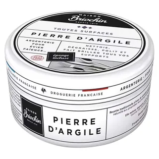 Pierre d'argile multi-usages 99% naturelle avec éponge incluse