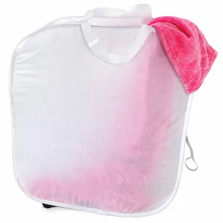Bac à linge sur roulettes mobile pratique rangement maison