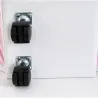 Bac à linge sur roulettes mobile pratique rangement maison