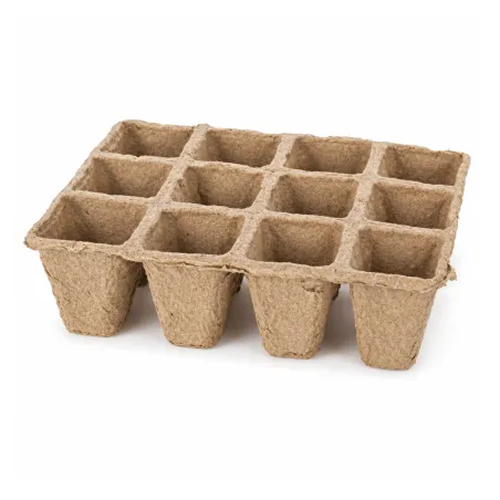 4 Plateaux biodégradables pour semis