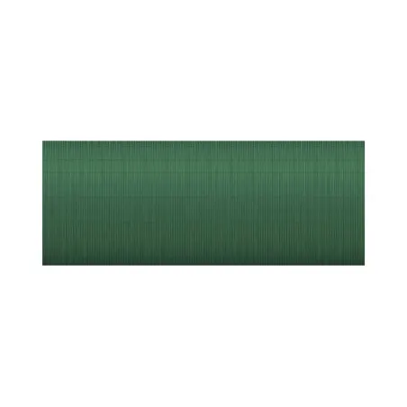 Canisse PVC occultant double face 1x5m vert - Occultation résistante et esthétique