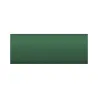 Canisse PVC occultant double face 1x5m vert - Occultation résistante et esthétique