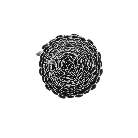 Canisse PVC occultant simple face 1x5m gris - Kit fixation inclus