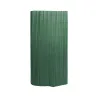Canisse PVC occultant simple face 1x3m vert - Kit de fixation inclus
