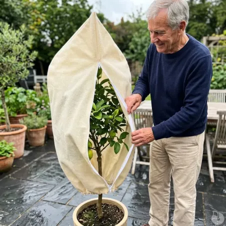 Couverture végétale non tissée 200x240cm protection plantes
