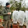 Couverture végétale non tissée 1x1,5m protection plantes