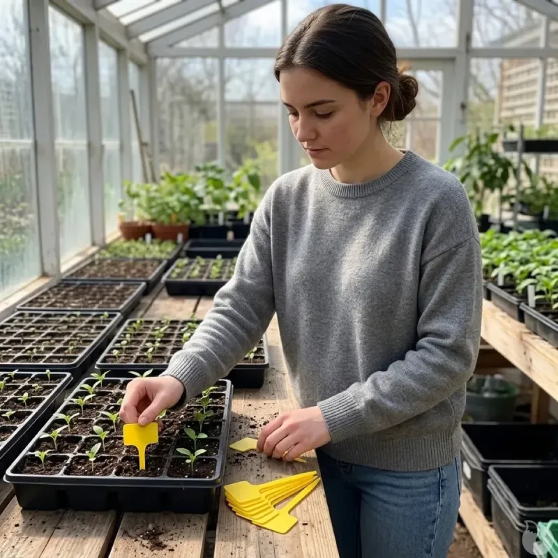 10 Portes-étiquettes pour plantes