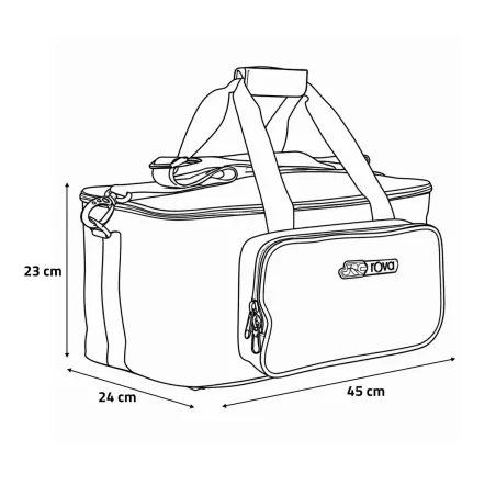 Sac isotherme camouflage 45L - Résistant et étanche