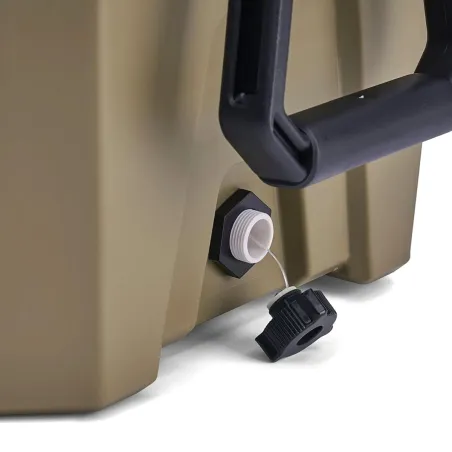 Caisse isotherme 30L Plano® verte - Étanche et résistante avec panier amovible