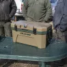 Caisse isotherme 30L Plano® verte - Étanche et résistante avec panier amovible