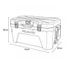 Caisse isotherme 30L Plano® verte - Étanche et résistante avec panier amovible