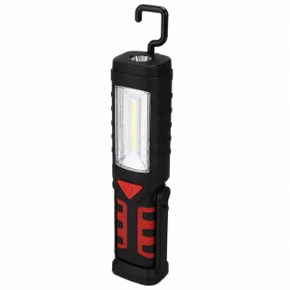 Lampe de travail magnétique USB-C 150 Lumens - 2 éclairages - Crochet & Clip