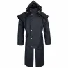 Manteau long Walker and Hawkes Waxstock navy de M à 3XL
