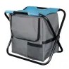 Chaise pliante sac isotherme fermeture zippée 21L assise 29x29cm