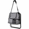 Chaise pliante sac isotherme fermeture zippée 21L assise 29x29cm