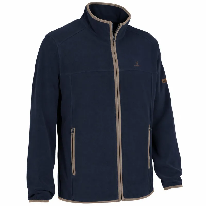 Blouson polaire Scotland 4 poches polyuréthane marine S à 4XL