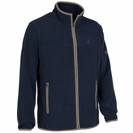 Blouson polaire Scotland 4 poches polyuréthane marine S à 4XL