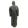 Manteau à capuche coupe vent imperméable polyester kaki S à 3XL