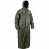 Manteau à capuche coupe vent imperméable polyester kaki S à 3XL