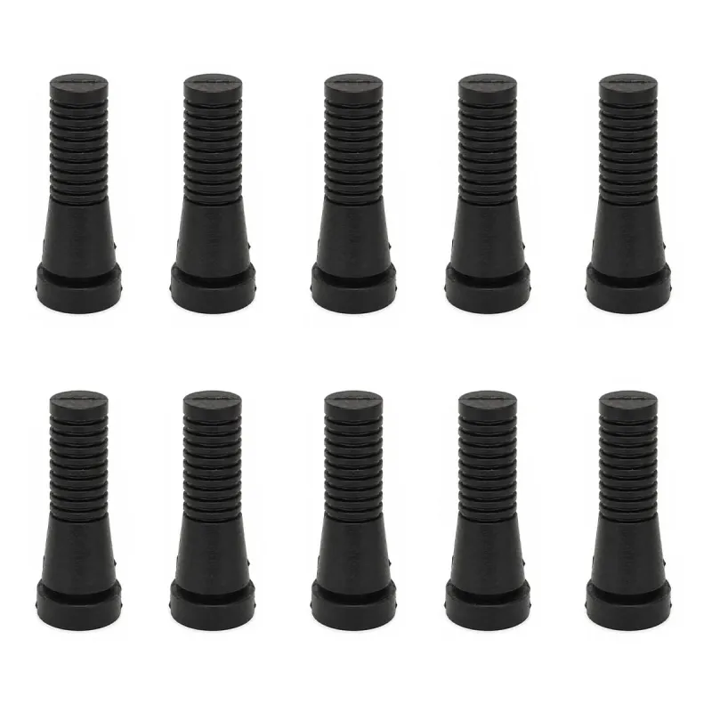 Lot de 10 doigts plumeuse caille voie humide