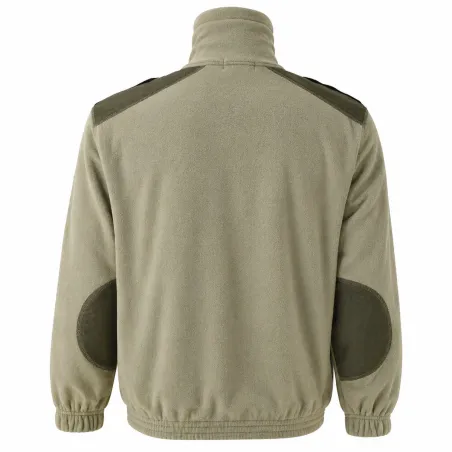 Blouson de chasse polaire commando 2 poches vert kaki TM