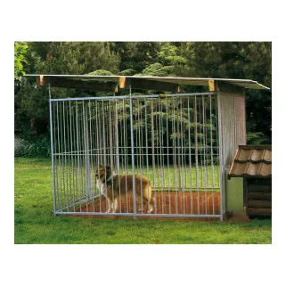 Panneaux de chenil à barreaux acier inoxydable 1,5 m ou 2m Hauteur 184 cm