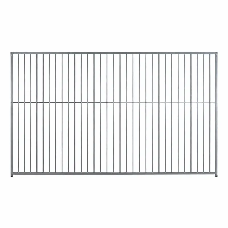 Panneaux de chenil à barreaux acier inoxydable 1,5 m ou 2m Hauteur 184 cm