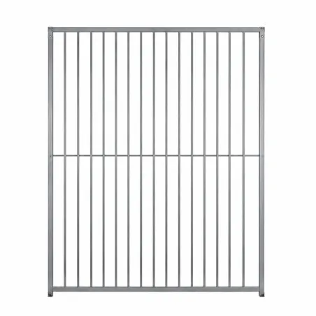 Panneaux de chenil à barreaux acier inoxydable 1,5 m ou 2m Hauteur 184 cm