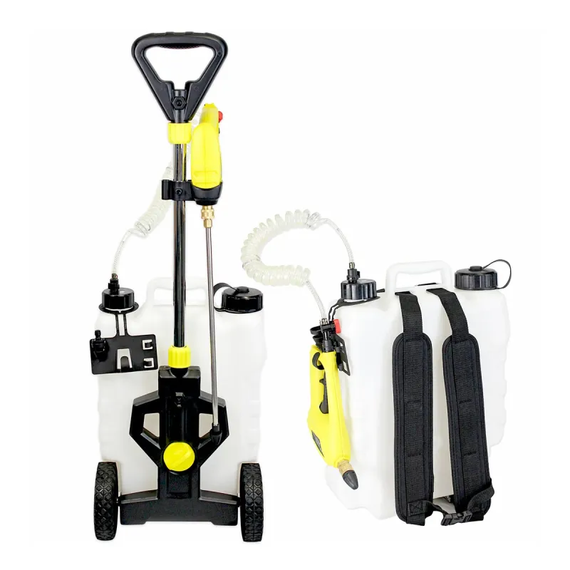 Pulvérisateur électrique rechargeable 15 L – avec chariot et harnais