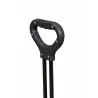Chariot de transport pliable robuste 96x61x102 cm - Charge 80 kg - Roues freinables 7x4 pouces