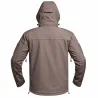 Veste Softshell Fighter A10® Homme Marron - Imperméable & Respirante
