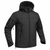 Veste Softshell Fighter A10® Homme Noire - Manches Longues