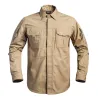 Chemise Fighter renforcée respirant coton polyester sable M à 3XL