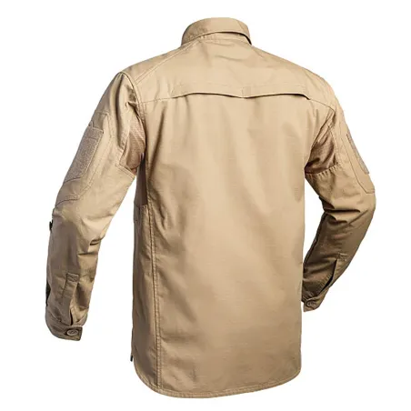 Chemise Fighter renforcée respirant coton polyester sable M à 3XL