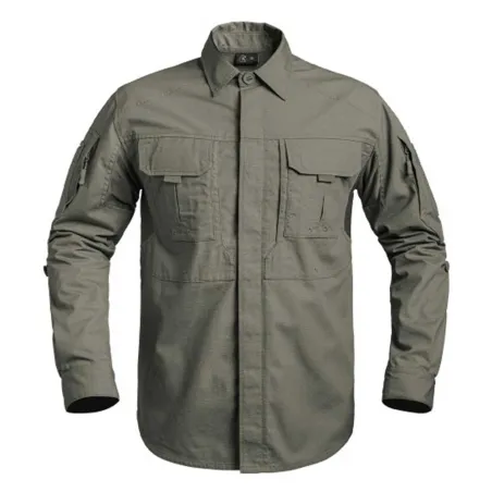 Chemise Fighter renforcée respirant coton polyester kaki M à 3XL