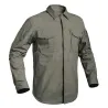 Chemise Fighter renforcée respirant coton polyester kaki M à 3XL
