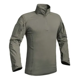 Chemise Ubas Fighter col montant zip coton polyester kaki M à 3XL
